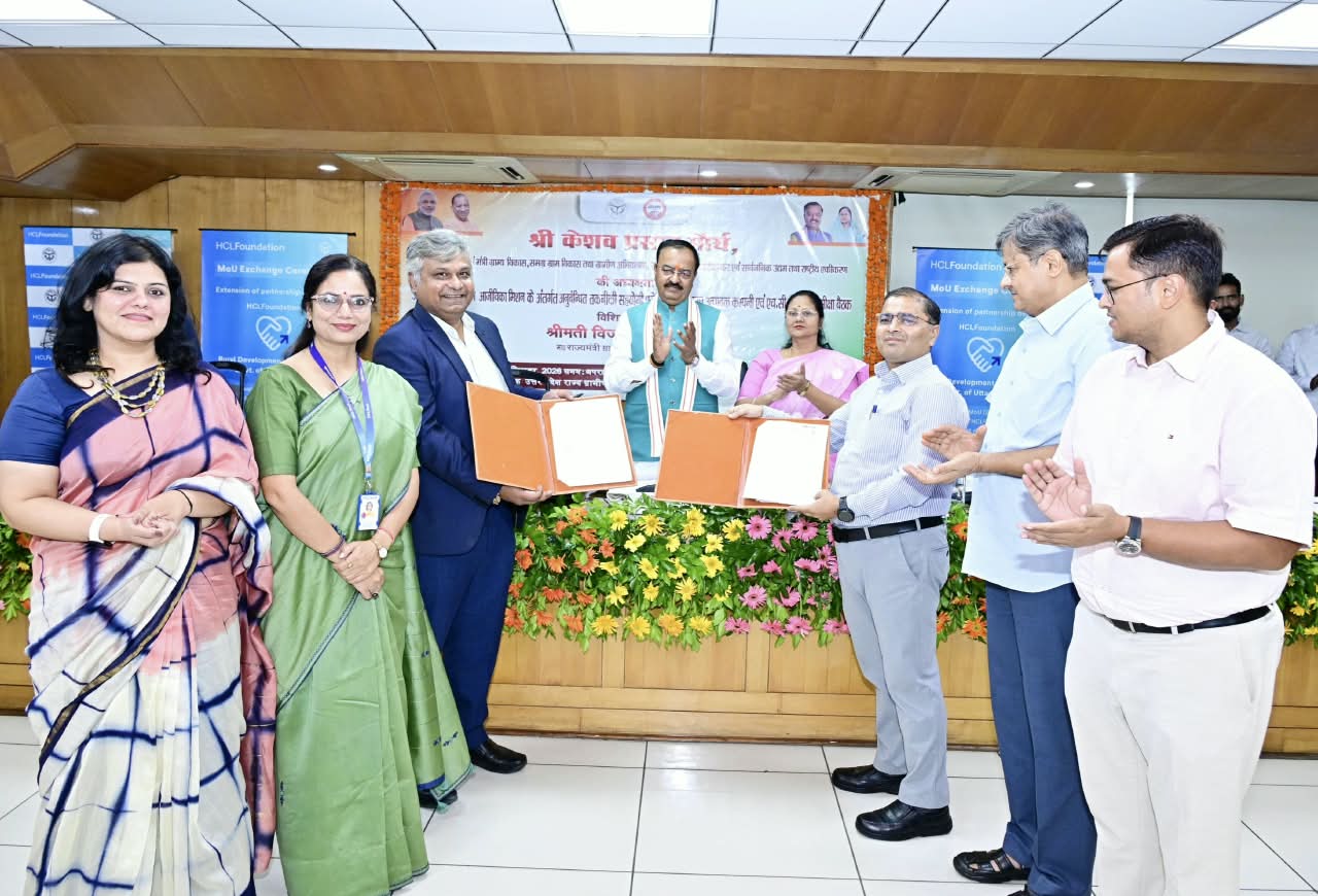 HCLFoundation and UP Government Renew Samuday Partnership, Eyeing Deeper Rural Transformation by 2031